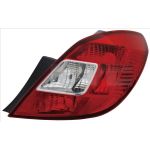 Heckleuchte L O K-PLATTE ROT/WEISS | OPEL CORSA D 5-T 7,06-8,14 | 4623,658,21