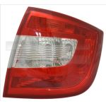 Heckleuchte L O K-PLATTE ROT/WEISS | SKODA RAPID 7,12 | 11-14278-01-2