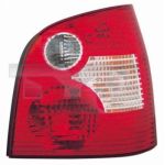 Heckleuchte L O K-PLATTE ROT/WEISS | VW POLO 3/5-T 10,01-5,05 | 7265,658,2