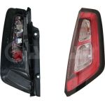 Heckleuchte R O K-PLATTE RO/WE/SCHW LED | FIAT PUNTO EVO 5-T 10,09-2,12/PUNTO 5-T 3,12-8,18 | 2551,659,2