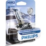 HIR2 12V 55W PX22d WhiteVision Ultra 1St. Philips | 1-STK Blisterpackung | 9012WVUB1