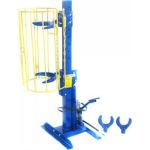 Hydraulisch-Pneumatische Feder Mcpherson 1T Stationär Mit Sicherheitsgitter | T01402BP