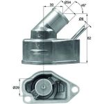 Integralthermostat | OPEL Astra,Vectra1.8/2.0i 95 | TI 10 92