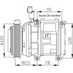 Kompressor, Klimaanlage | 32449