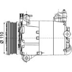 Kompressor, Klimaanlage | ACP 1357 000P