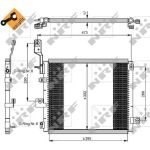 Kondensator, Klimaanlage | 350047