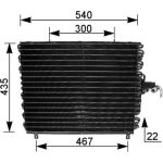 Kondensator, Klimaanlage | AC 166 000S