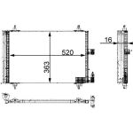 Kondensator, Klimaanlage | AC 350 000S