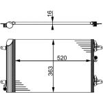 Kondensator, Klimaanlage | AC 358 000S