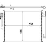 Kondensator, Klimaanlage | AC 596 000S