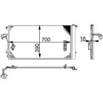 Kondensator, Klimaanlage | AC 659 000S