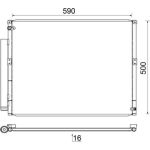 Kondensator, Klimaanlage | AC 836 000S