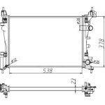 Kühler, Motorkühlung | 55341A