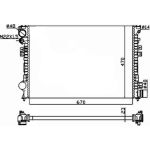 Kühler, Motorkühlung | 58958A