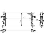 Kühler, Motorkühlung | CR 228 000S