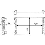 Kühler, Motorkühlung | CR 364 000S