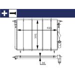 Kühler, Motorkühlung | CR 452 000S