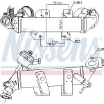 Kühler,Abgasrückführung | NISSAN Qashqai,RENAULT,OPEL 02 | 989389