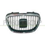 KÜHLERGRILL MITTE SCHWARZ/CHROM PQ | SEAT TOLEDO III 4,04-5,09/ALTEA 3,04-3,09/LEON 5,05-2,09 | 5692,408,1