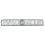 KÜHLERGRILL SILBER PQ | FIAT GRANDE PUNTO 10,05-9,09 | 2550,403,2