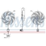 Kühlerlüfter PKW | OPEL CORSA C 00 | 85596
