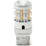 LED Glassockel T20 WY21W 26x 3030 SMD Orange 100 % Canbus Inside