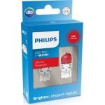 LED W21W 12V 2,3W Ultinon Pro6000 SI Red Intense NOECE 2 St. Philips | 11065RU60X2