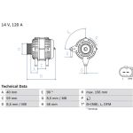 Lichtmaschine | AUDI,SEAT,SKODA,VW | 0 986 042 810