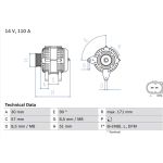 Lichtmaschine | AUDI,SEAT,SKODA,VW | 0 986 045 320