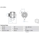 Lichtmaschine | CITROEN,PEUGEOT | 0 986 049 560