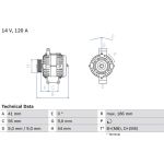 Lichtmaschine | FIAT | 0 986 083 250