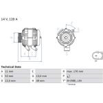 Lichtmaschine | FORD Fiesta | 0 986 082 220