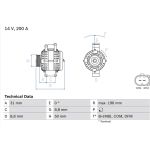 Lichtmaschine | MERCEDES W639 | 0 986 047 490