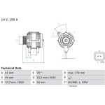 Lichtmaschine | MITSUBISHI OUTLANDER 07-12 | 0 986 083 890