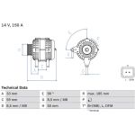 Lichtmaschine | Renault Master | 0 986 046 260