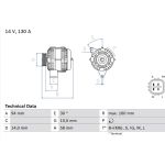 Lichtmaschine | TOYOTA RAV4, Corolla, Avensis | 0 986 049 221