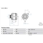 Lichtmaschine | TOYOTA Yaris | 0 986 049 211