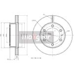 Maxgear Bremsscheibe Toyota P. Hi-Lux 06 | 19-2350