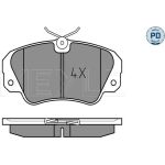 MEYLE Bremsbeläge | 0252136819/PD