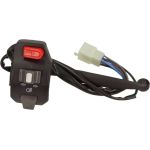 Motor-Blinkerschalter. Universal Mit Hebel ¢ Buchse 8Pin + 2 Kabel | J6041210251