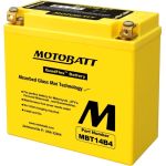 Motorrad Batterie 12V 13Ah/175A L+ (Abmessungen: 150X70X145/145) | MBT14B4