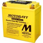 Motorrad Batterie 12V 19Ah/250A P+ (Abmessungen: 151X87X161X161) | MBTX16U