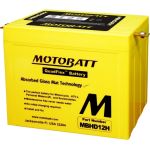 Motorrad Batterie 12V 33Ah/390A L+ (Abmessungen: 200X130X163/163) | MBHD12H