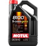 Motul 8100 X-cess gen2 5W-40 A3/ B4 5 Liter | 109776