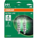 OSRAM H1 12V 55W P14,5s ULTRA LIFE - 4 Jahre Garantie, 2 Stk