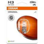 H3 12V 55W PK22s – OSRAM Glühlampe im Blisterpack