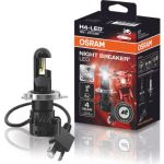 Osram | H4 NIGHT BREAKER LED +230% StVZO-Konforme Motorrad LED-Nachrüstlampe 1St | 64193DWNB-1HFB