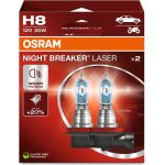 OSRAM H8 12V 35W PGJ19-1 NIGHT BREAKER LASER +150% Licht