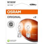 OSRAM W16W 12V 16W W2.1x9.5d Glühlampen - 2er Blister Pack