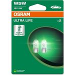 OSRAM W5W 12V W2.1x9.5d 5W ULTRA LIFE - Langlebige Beleuchtung